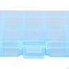 10 Compartments Plastic Storage Box Sewing Craft Accessories Container Sturdy Compact Multipurpose