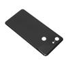 5.5in Battery Back Glass Rear Cover Replacement Black Battery Back Housing Door for Google Pixel 3 G