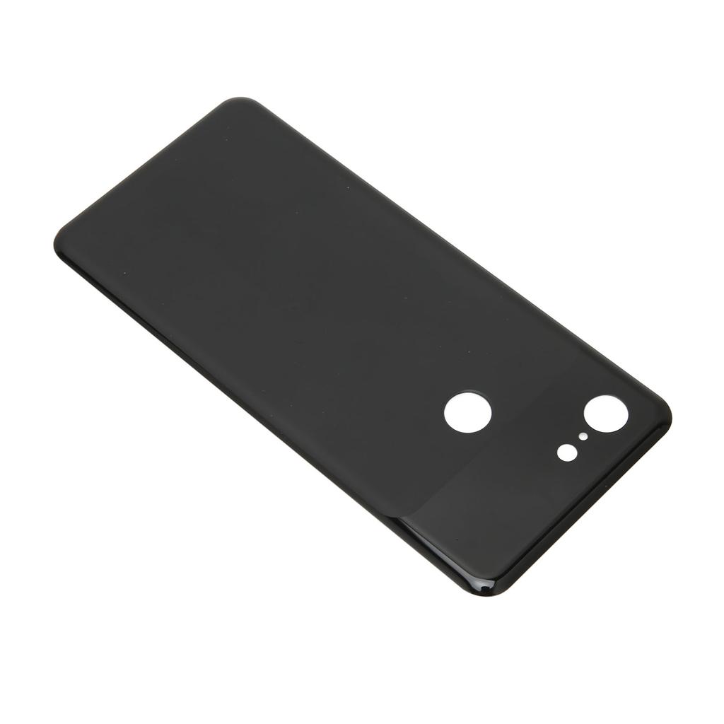 5.5in Battery Back Glass Rear Cover Replacement Black Battery Back Housing Door for Google Pixel 3 G