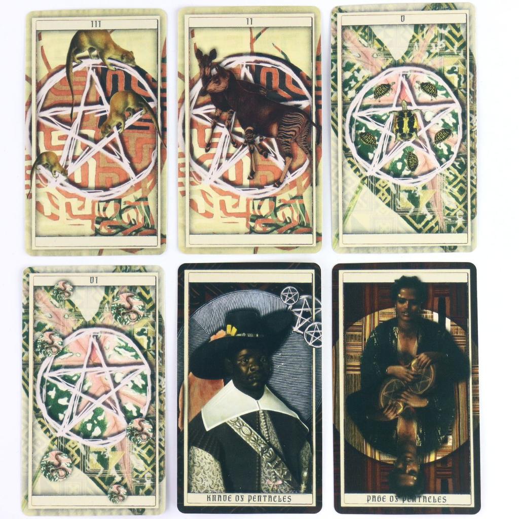 The New Immortals Tarot Deck 10.3*6cm 78 Pcs Tarot Cards Based On Rider Waite System