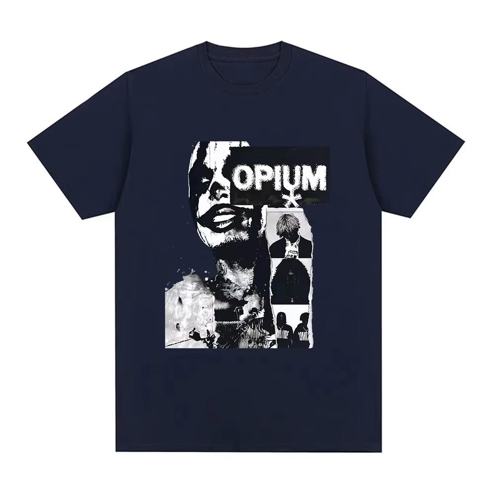 Rapper Playboi Carti TShirt Opium Ken Carson Destroy Lonely Gothic T Shirts Men Women 2026 Fashion Vintage Short Sleeve Top