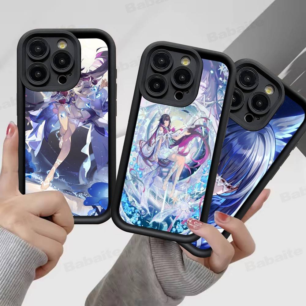 Genshin Impact Columbina TPU Phone Cover For iphone 17 16 15 14 13 12 11 Pro Max Plus Case Cover
