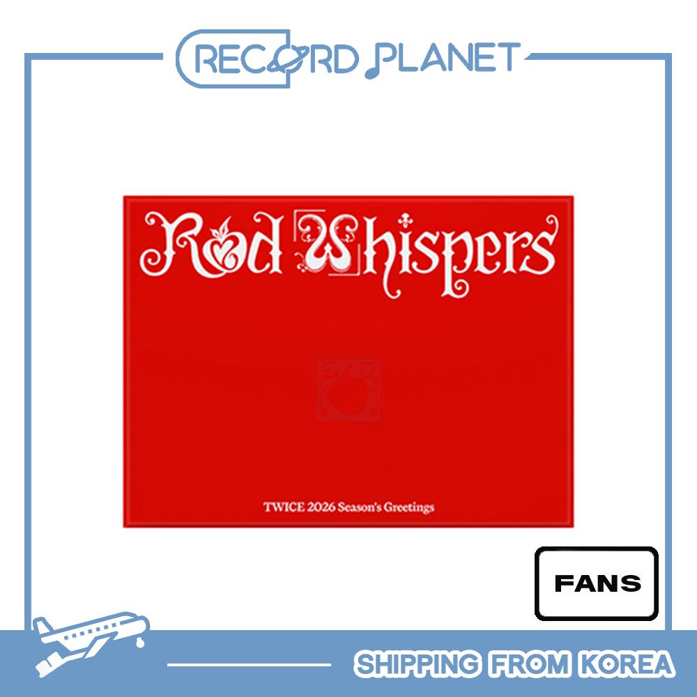 [Pre-order] TWICE 2026 SEASON'S GREETINGS [RED WHISPERS] [POB]