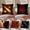 Popular Game Cool DotaD 2 Cushion Cover Pillowcase Short Plush Invisible Zipper Room Sofa Cushion Cover