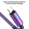 Data Cable Braided Super Compatibility Flexible Type-C Fast Speed Charger Cord for Type-C/for Android Phone
