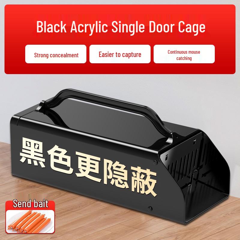 Automatic Mouse Trap Cage: Efficiently Capture and Repel Rodents