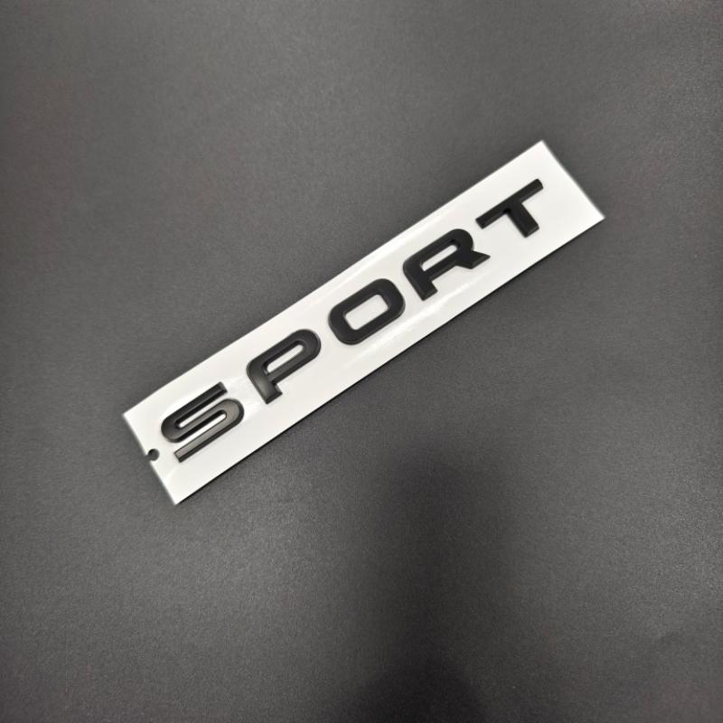 Car Accessories Sticker Styling ABS 3D Chrome Auto Car Trunk Racing Sport Word Letter Logo Emblem Badge Decal Sticker