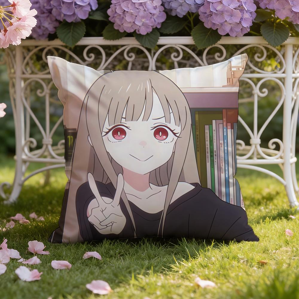 Anime Filme C-Cosmic Princess Kaguya! Cushion Cover Home & Car Dual-Scene Pillow Cover: Reversible for Premium Comfort