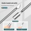 Zestaw do manicure ze stali nierdzewnej: Nożyczki do martwego naskórka, Zadziorki do złuszczania, Cążki do modzeli, Pilnik stożkowy.