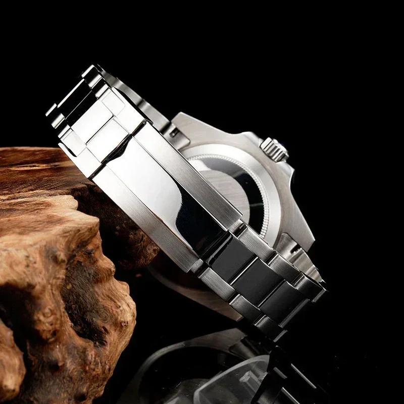 Watchbands For Relox SUB DAYTONA NH35 NH36 Men Glide Lock Clasp Watch Strap Solid 20mm 21mm Stainless Steel 904L Watch Bracelet