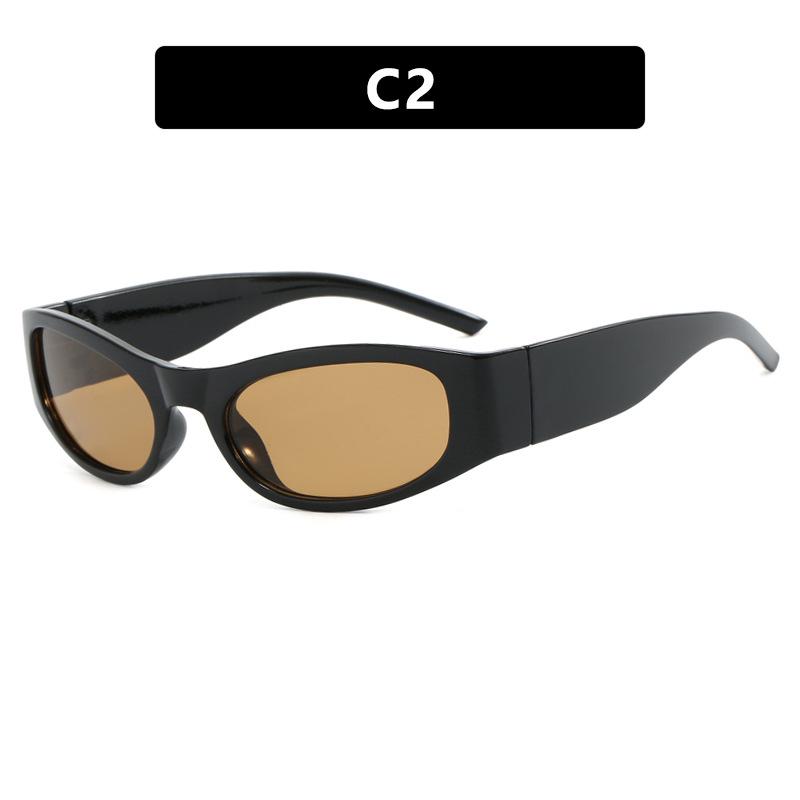 Y2K Spicy Girl Punk Sunglasses: European & American Influencer Style 2024