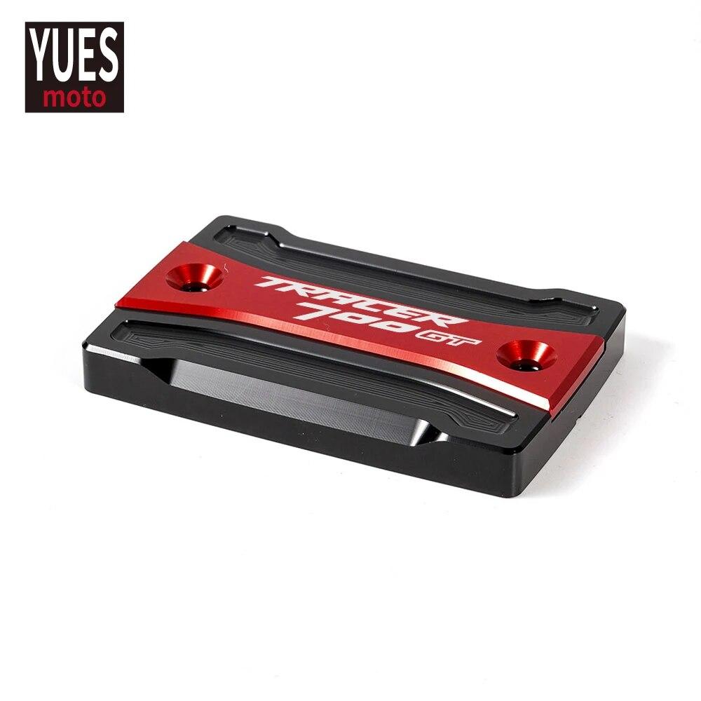 Motorcycle Accessories Front & Rear brake Fluid Cylinder Master Reservoir Cover Cap For Yamaha Tracer 700 GT 2016-2018