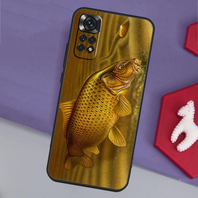 Carp Fishing Funda For Xiaomi Redmi Note 14 13 Pro 12 11 9 10 9S 10S 11S 12S Redmi 14C 10C 12C 13C Case