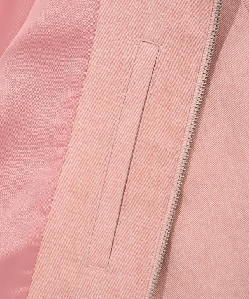 Fallett Pigment Oversized Blouson Salmon