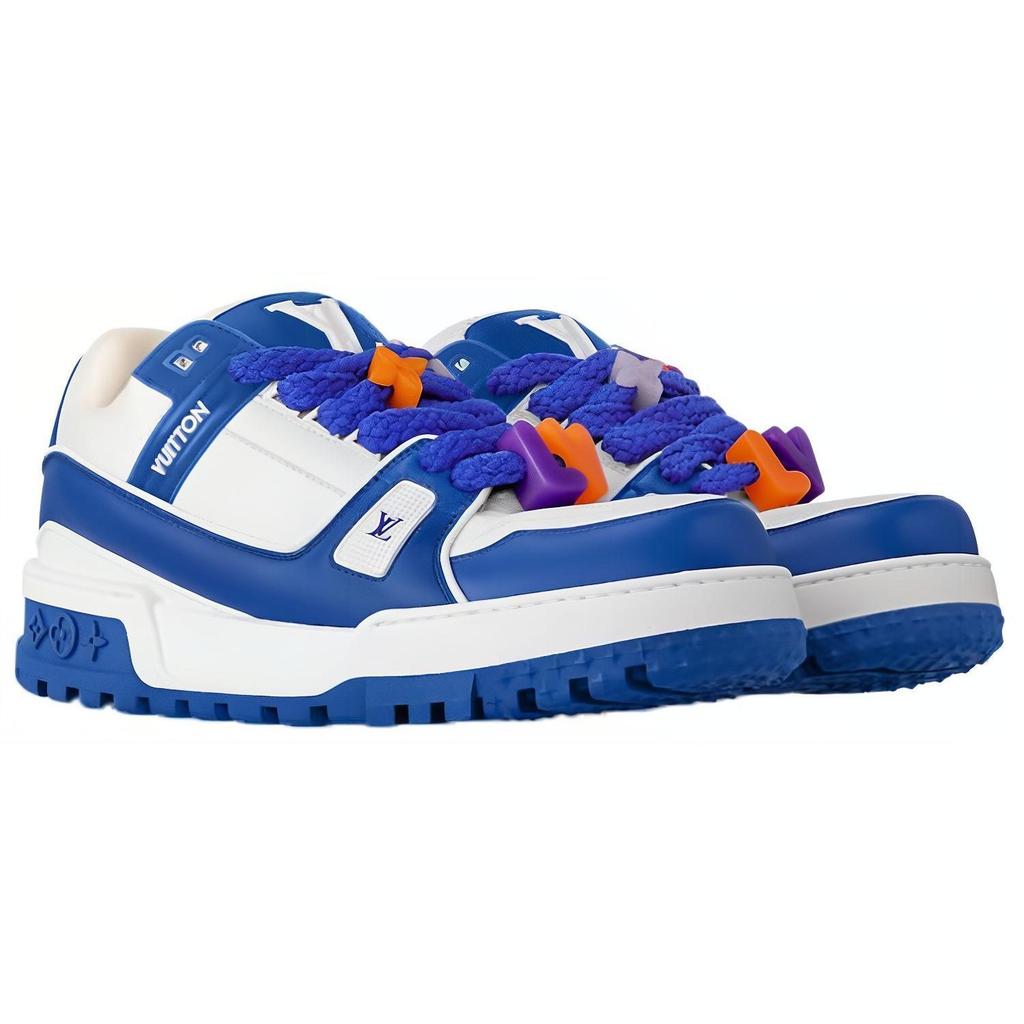 Louis Vuitton Lv Trainer Maxi Sneakers 'Blue' 1ABZPW