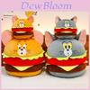 Tom And Jerry Plush Dolls With Burger Style Design For Kids And Adults