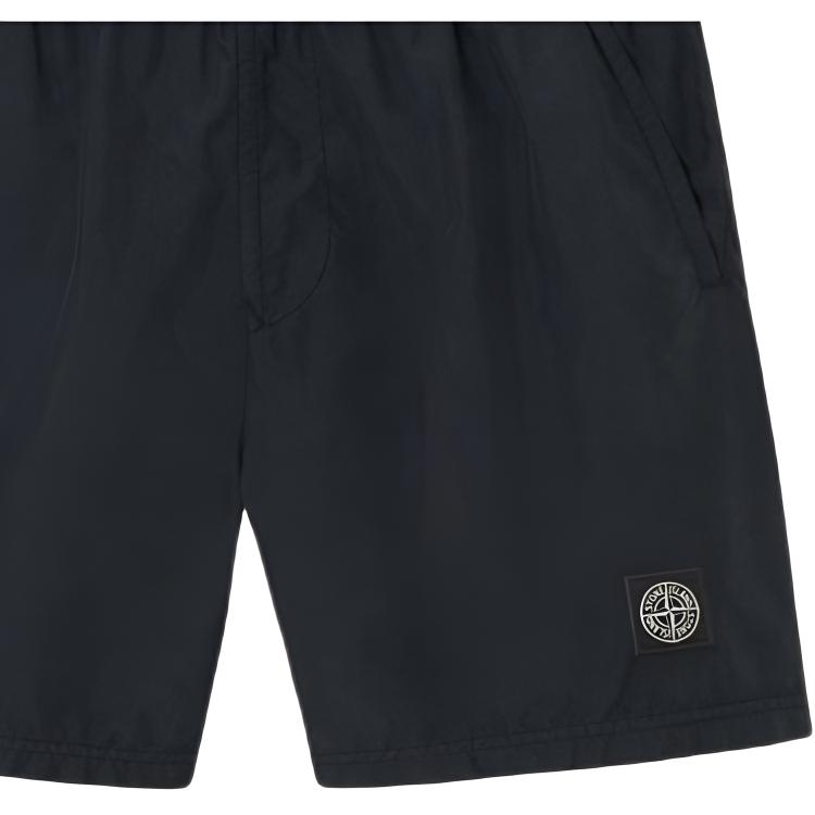 STONE ISLAND Pantaloncini da bagno elasticizzati tinta unita Costume da bagno da uomo K1S15B100B-09S0046-V0029