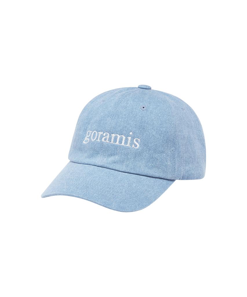GORAMIS Serif Logo Ball Cap [Light Blue]