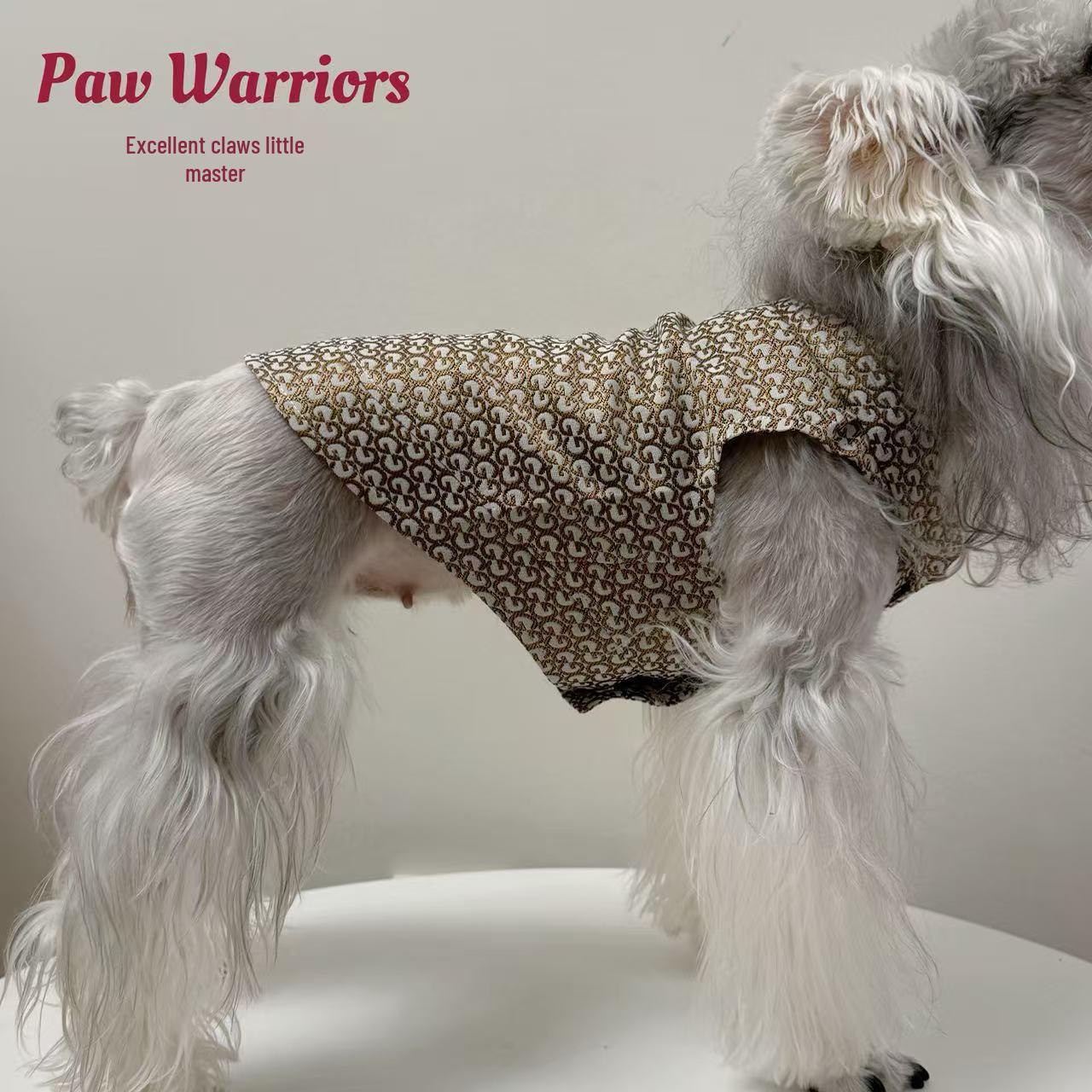 

Модний джинсовий жилет з літерою для маленьких собак і котів - Безрукавний одяг для домашніх тварин для цуценят, коргі та інших XS (1-4 lbs)