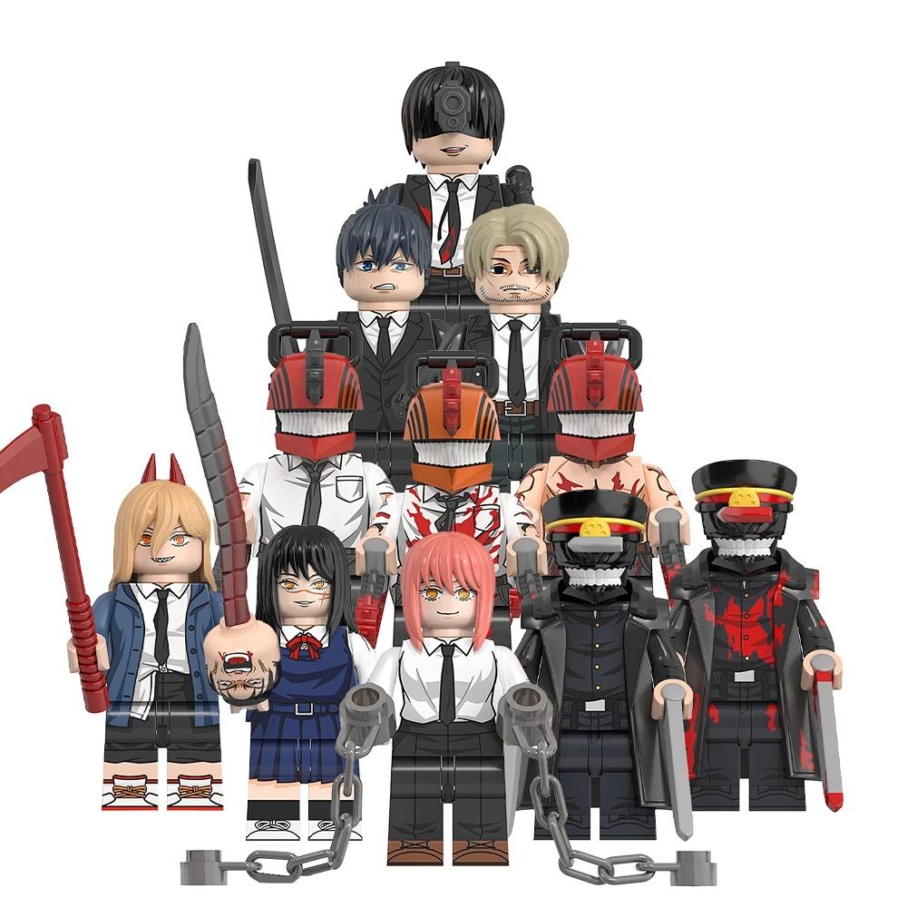 Collection of Chainsaw Man Third-party Assembly Toys