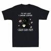 Black Cat To Do List Drink Coffee Try Not To Kill Anyone Funny Men's T-Shirt Tee Unisex T-Shirt