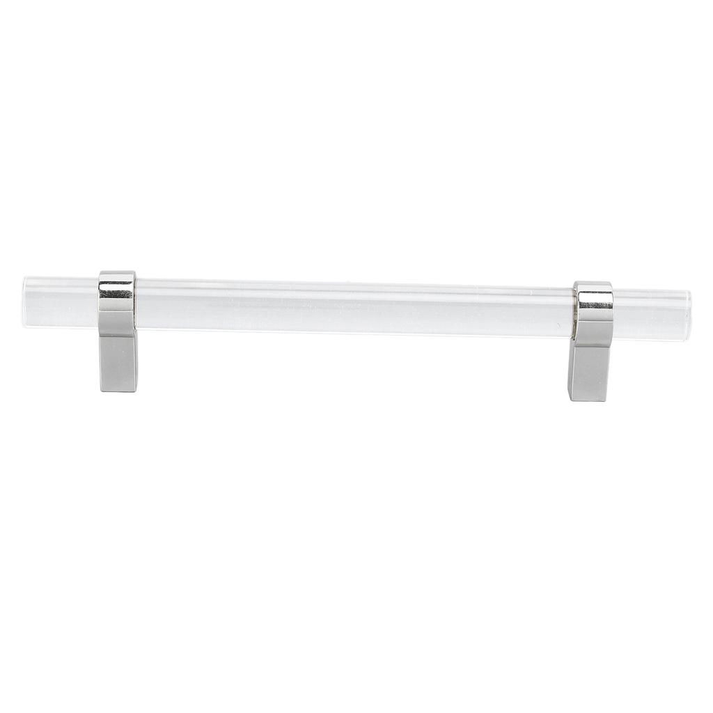 Crystal Acrylic Handle Modern Transparent Drawer Pull Handle for Closets Bookcases Shoe Cabinet
