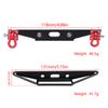 MN Metal Rear Bumper with Tow Hook for MN D90 D91 D99S MN90 MN99S 1/12 RC Car Upgrade Spare Parts Accessories