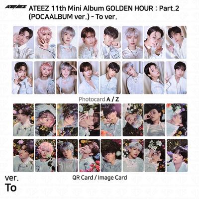 The 11th Mini Album Golden Hour Part 2 POCAALBUM Photocard TO VER