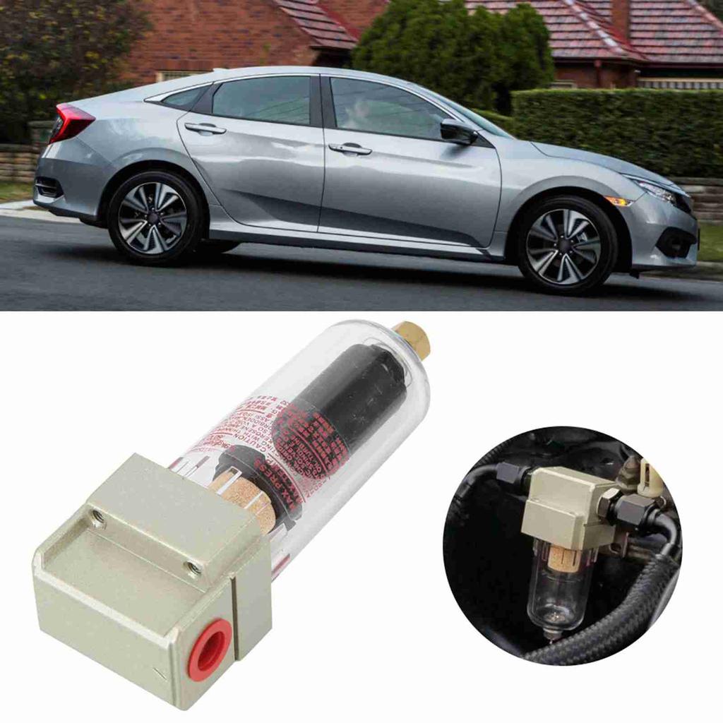 Car Engine Oil Separator Oil Catch Reservoir Black Tank Replacement Fit for Honda Civic