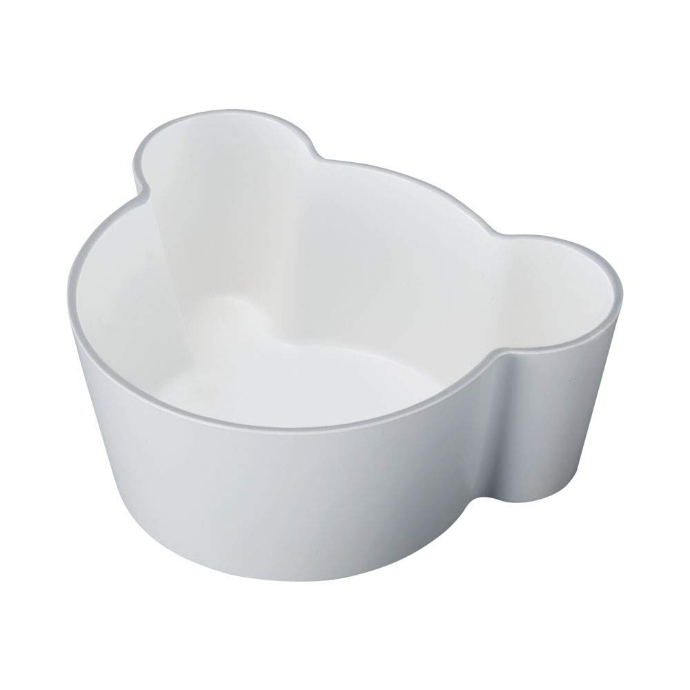 

tak Bowl Bear 11 x x cm Kids Dish, Medium, Children s Bowl, Gray, 13.8 5.5 (JTN-0131-GY) серый