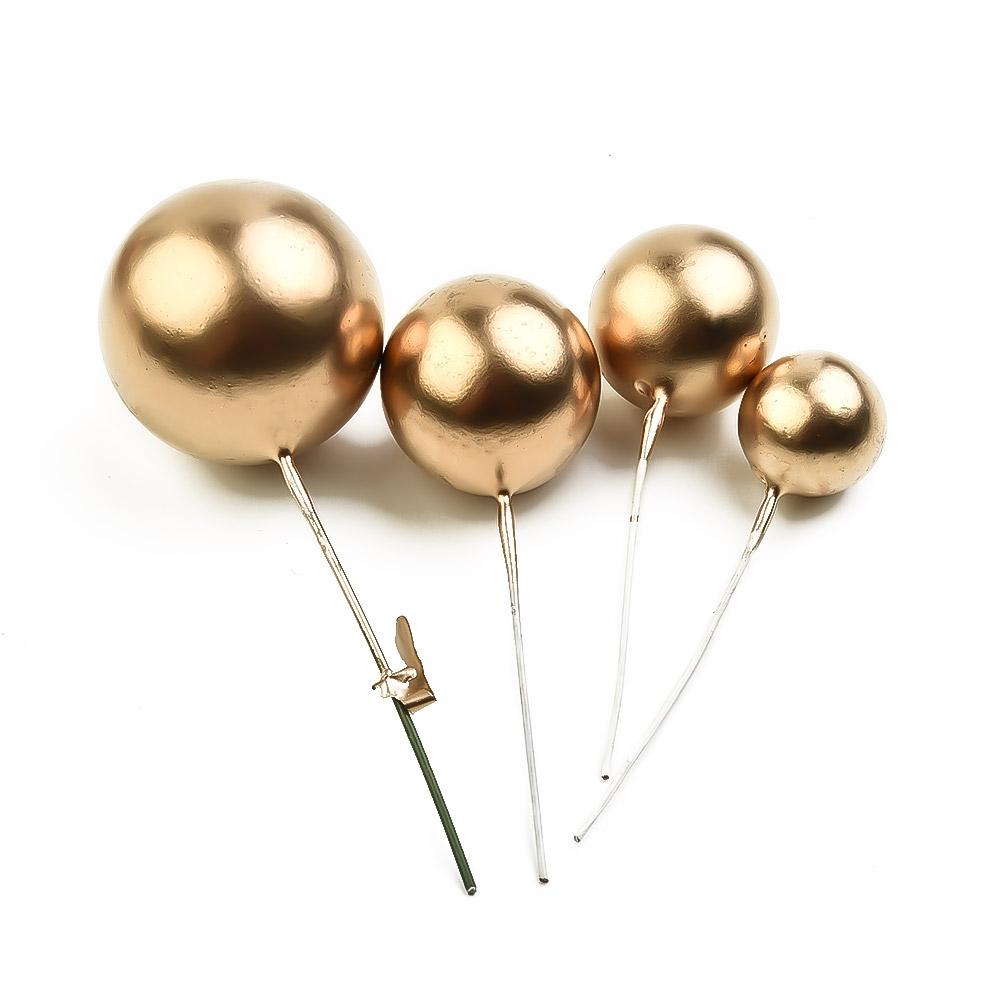 Topper Birthday Party Baby Shower Wedding Christmas Ball Decer 20pc Ball Cake