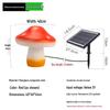 Solar-Powered Waterproof Mushroom Lamp for Outdoor Landscapes 
