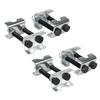 Shkalacar 4 Adjustable Spring Spacers, Coil Spring Spacer Coil Spring Booster Aluminum Alloy Coil