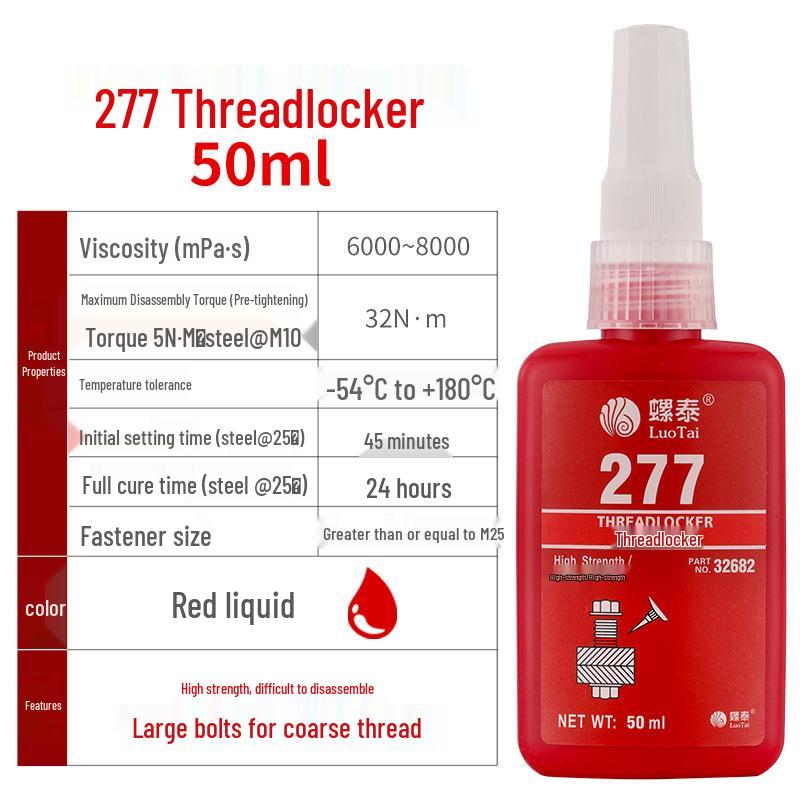 

Anaerobic 243 High-Temp Medium Strength Removable Threadlocker Sealant