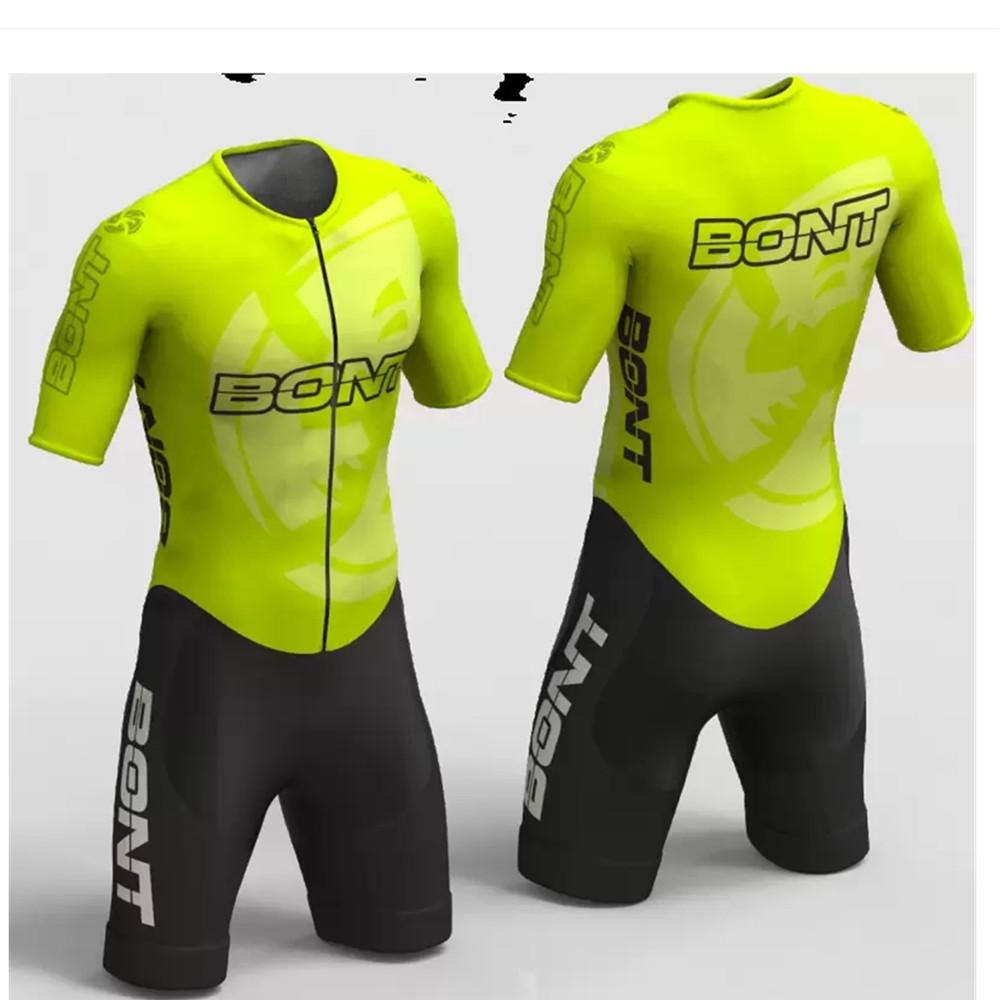 Summer Breathable Cycling Suit Set 2026 Bont Men Pro Team Inline Speed Skating Racing Suit Skinsuit