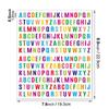 5Pcsset 0.5 Inch Functional Planner Stickers Vinyl Waterproof Black White Colorful Diy Letter Sticker For Cup Laptop Price Tag