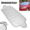 70x150cm Dual-use Sun Shade Snow Ice Front Rear Windshield Cover Block Shields Foldable Car Windscreen Protector CoverWindshield Sunshades 1
