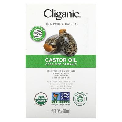 Organic Castor Oil, 2 Fl Oz (60 Ml)