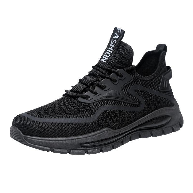 Simple style men's shoes, new outdoor dirt-resistant solid color sports shoes, light and comfortable soft-soled sports shoes, hot-selling models