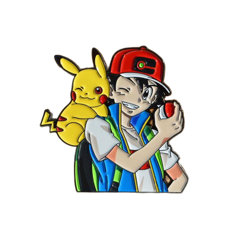 Anime Game Pokemon Brooches for Clothing Women Men Badges Lapel Pins for Backpack Hard Enamel Pins Fashion Accessories