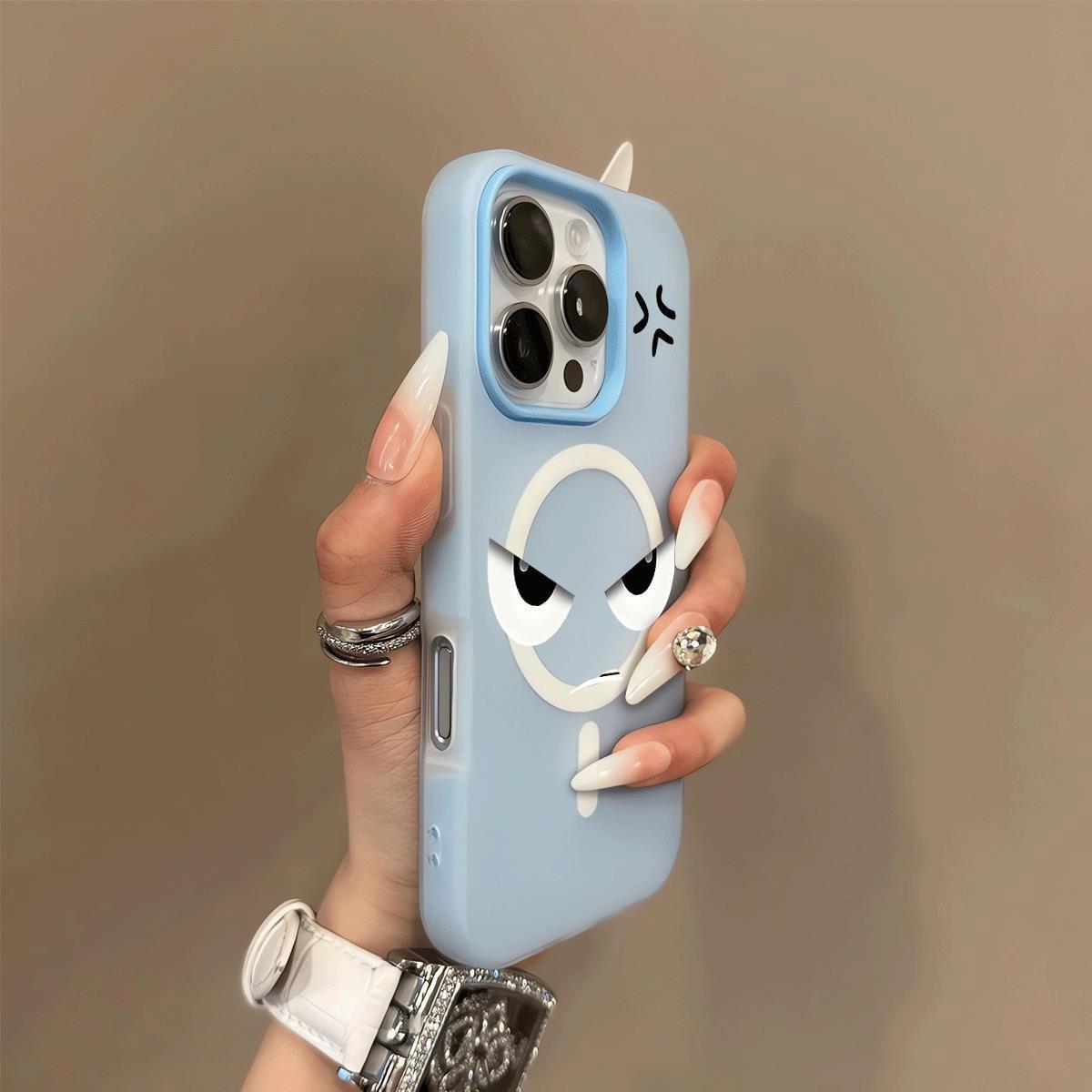 

Macaron Jelly 2-in-1 Magnetic Phone Case for Apple Premium Personalized Frosted TPU Phone Case Magnetic New Style For iPhone 17PROMAX