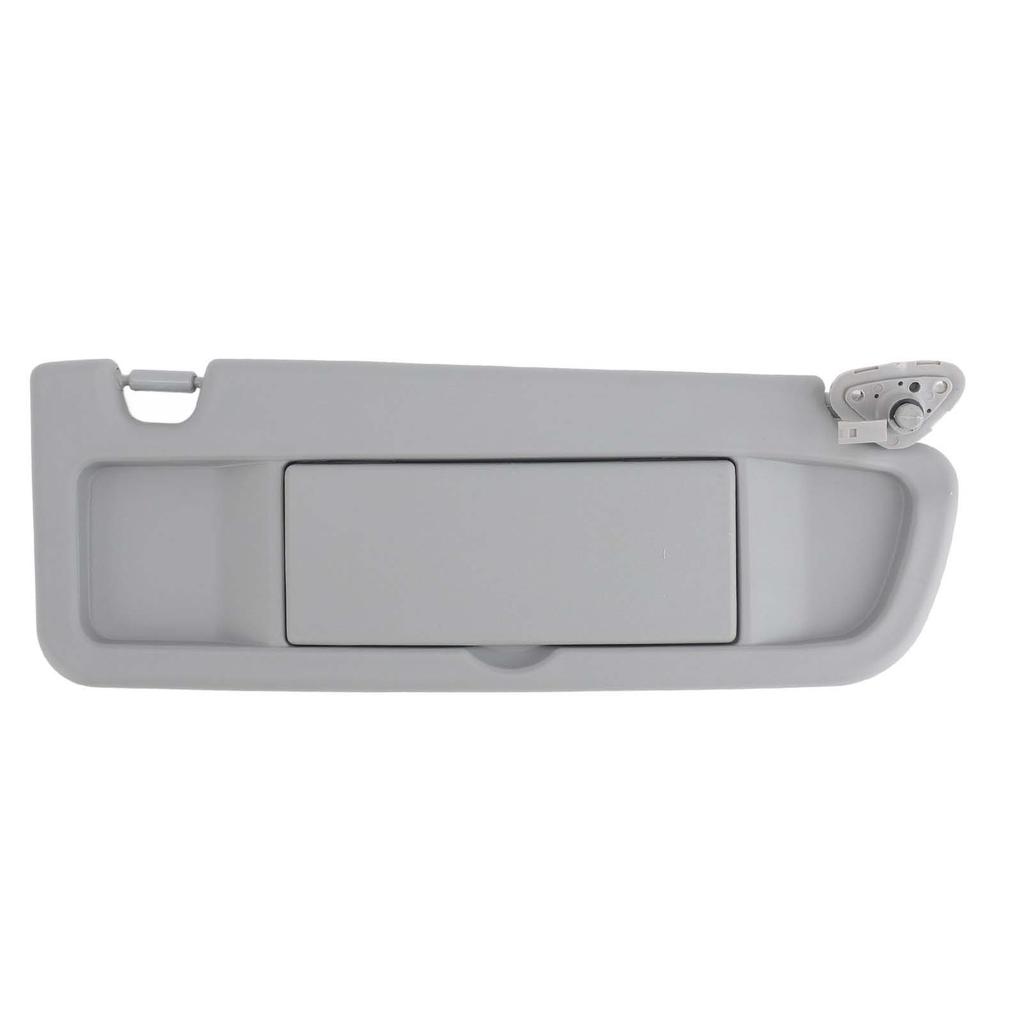 Parasolar gri Aspect elegant Vizor pentru protecție solară Oglindă cu oglindă de machiaj pentru Civic 2006 până în 2011