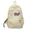 Star Pattern Backpack Large Capacity Shoulders Bag Student Commute Gift Tourism