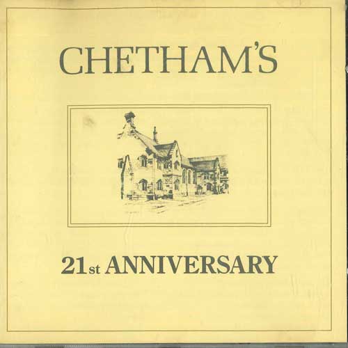 

CD VARIOUS - Chetham s 21st Anniversary CCD01 NOT ON LABEL UK Classical Used