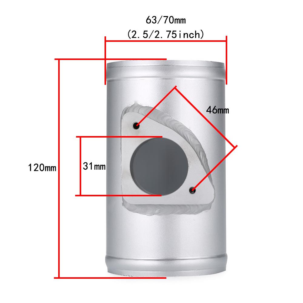 High Flow Cold Air Intake Mass Air Flow Sensor Adapter MAF Meter Mount Fits For Mazda 3 Axela CX-5 Mazda 6 Atenza CX-4