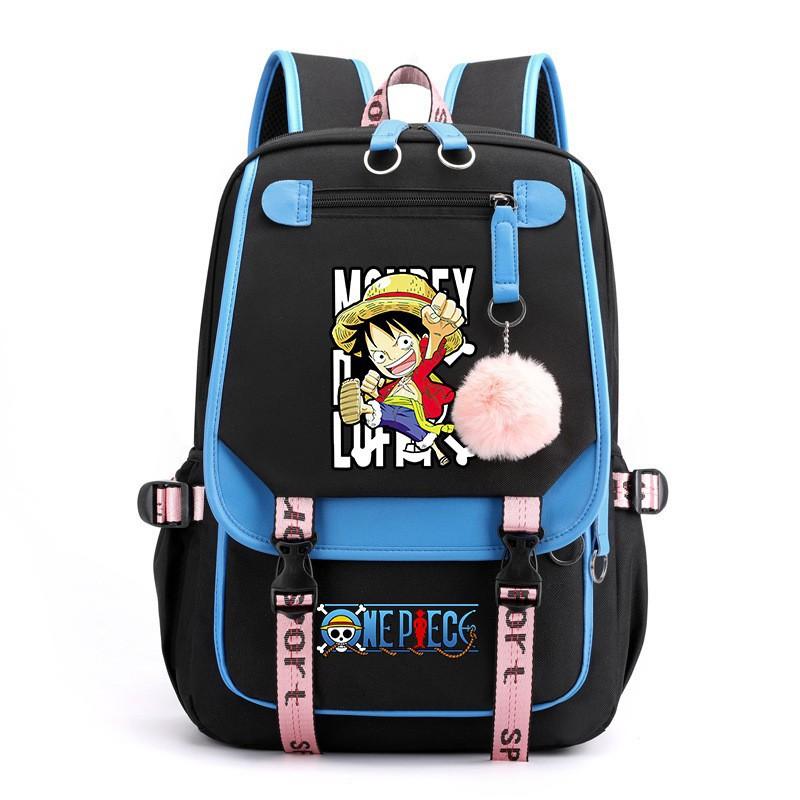 Japonské anime One Piece velkokapacitní ležérní batoh 7534