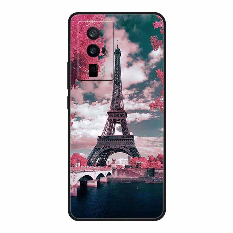 For Xiaomi Poco F5 Pro 5G Case Marble Painted Silicone Soft TPU Funda Cases For Poco F5 Pro 5G Cover Coque POCOF5Pro 2023 6.67"