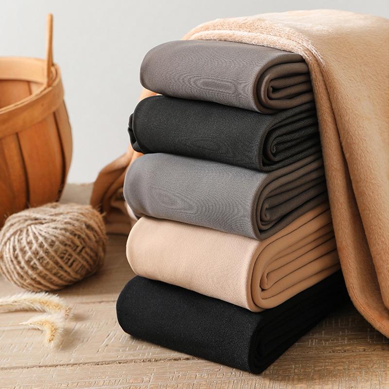 Winter Warm Leggings Women Sexy Slim Translucent Pantyhose Elastic High Waist Legging Panty Sock Thick Stretchy Thermal Leggings
