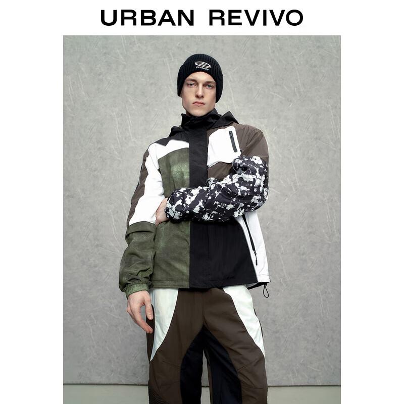 UR Men s Techwear Color Block Jacket M (M-L)