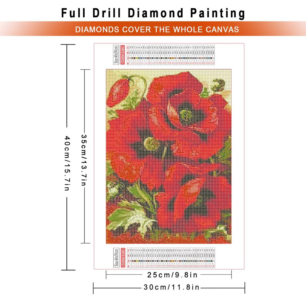 Diamond Painting 5d Flower Mandala Mosaic Needlework Full Kits Embroidery Sale Floral Home Decor  Art Crafts